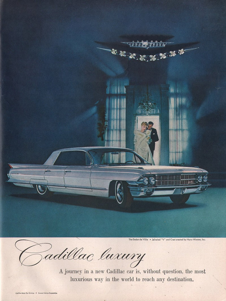 1969 Cadillac Sedan De Villa Luxury Automobile Print Ad