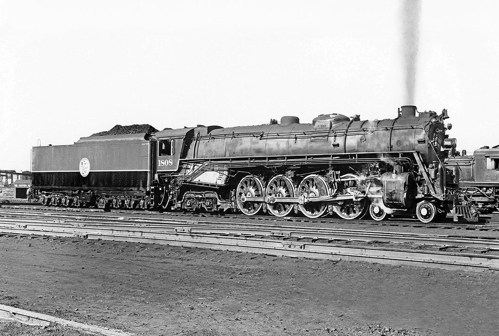 1940s Pennsylvania Railroad T1 and T1a Duplex 12 ACL R1 #1808 13 x 19 Reproduction Railroad Poster