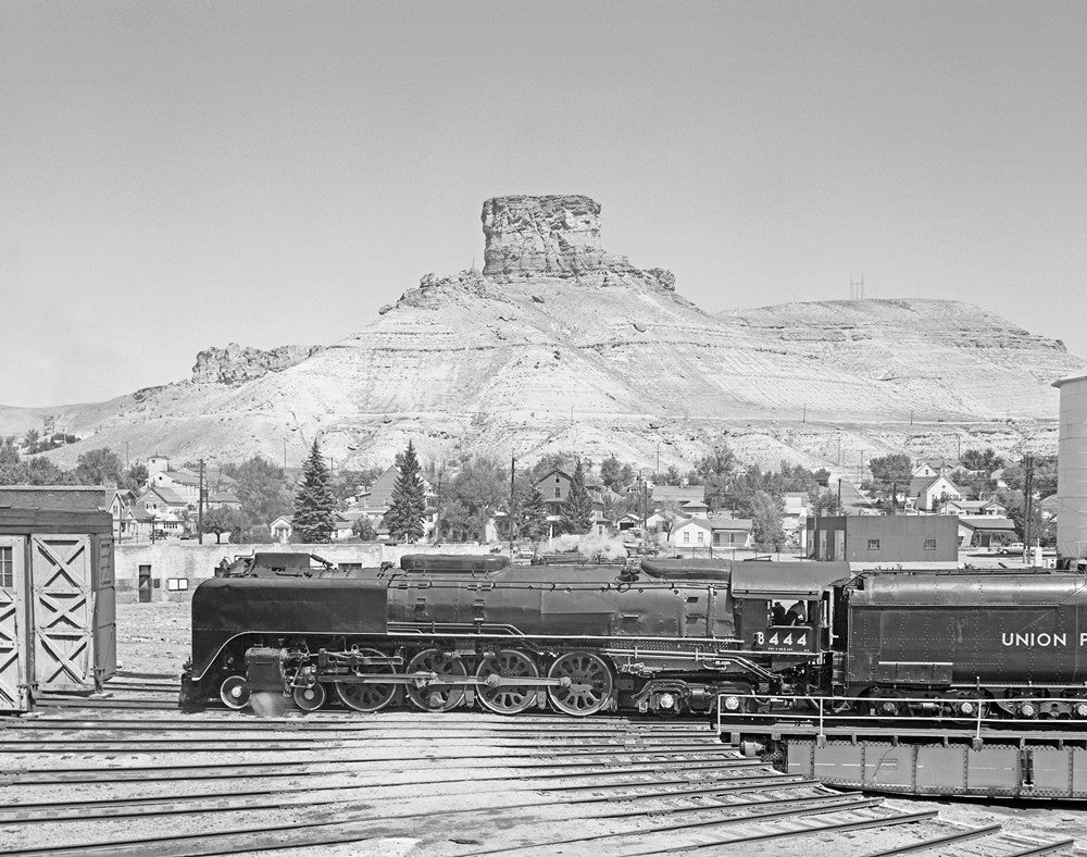 1968 Union Pacific #8444 Green River WY 13 x 19 Reproduction Railroad Poster