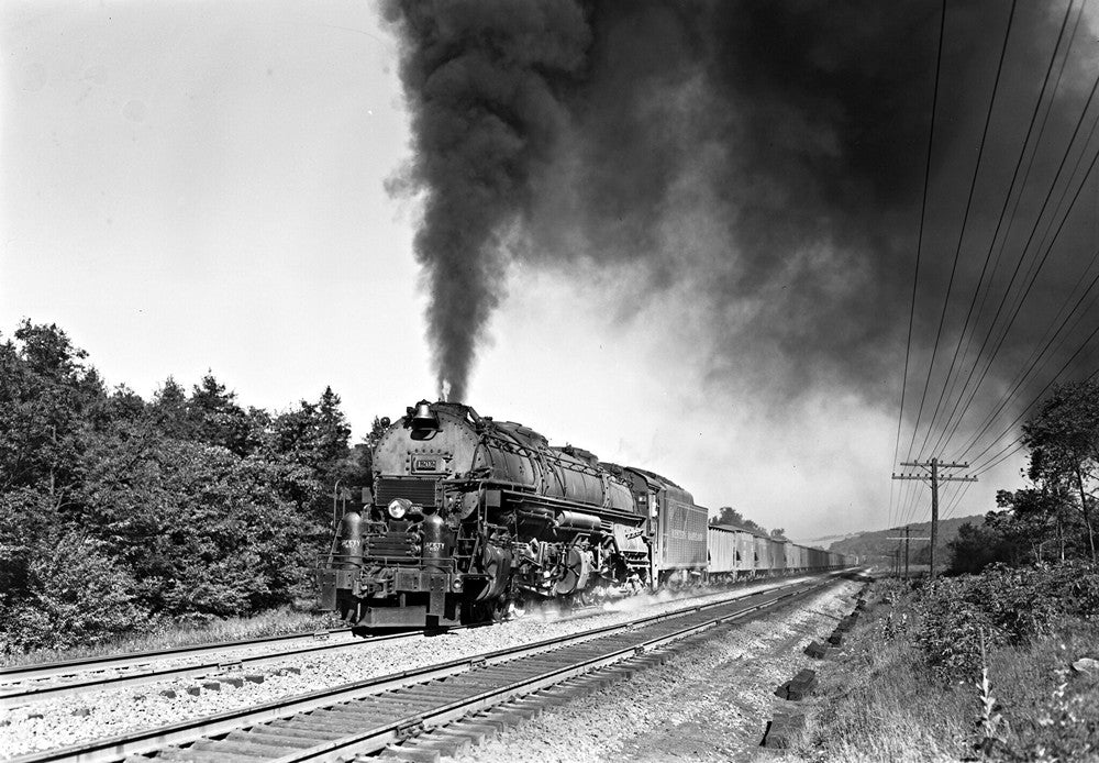 1952 Western Maryland RR #1202 Deal PA 13 x 19 Reproduction Railroad Poster