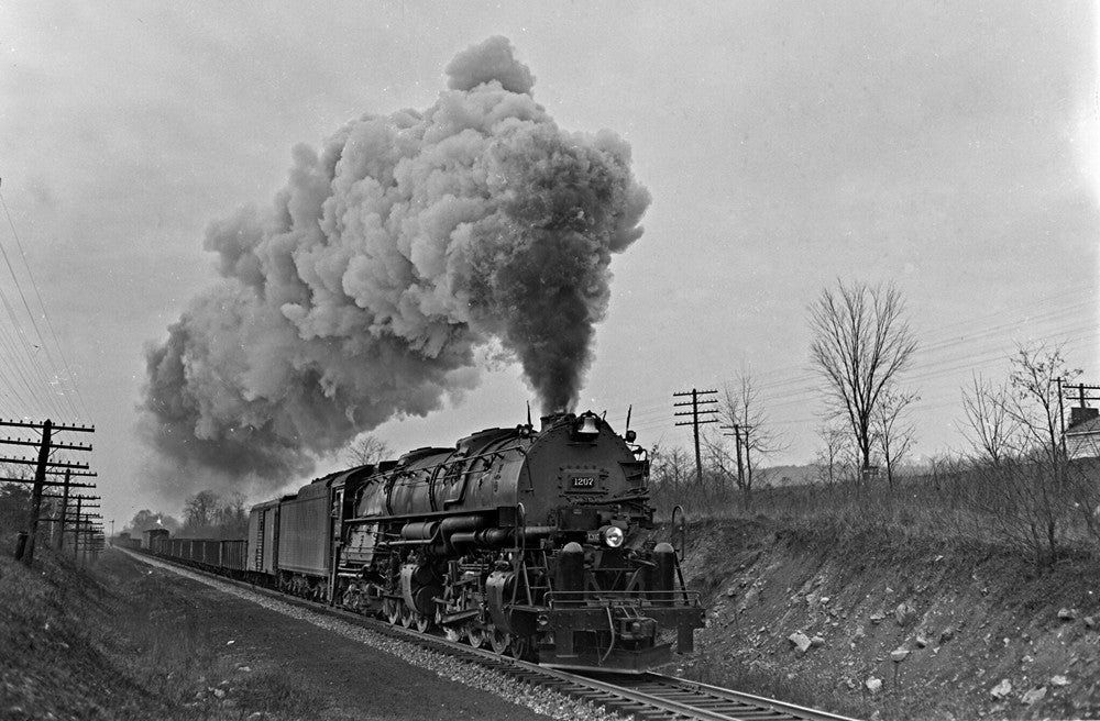 1941 Western Maryland RR #1207 Hancock MD 13 x 19 Reproduction Railroad Poster