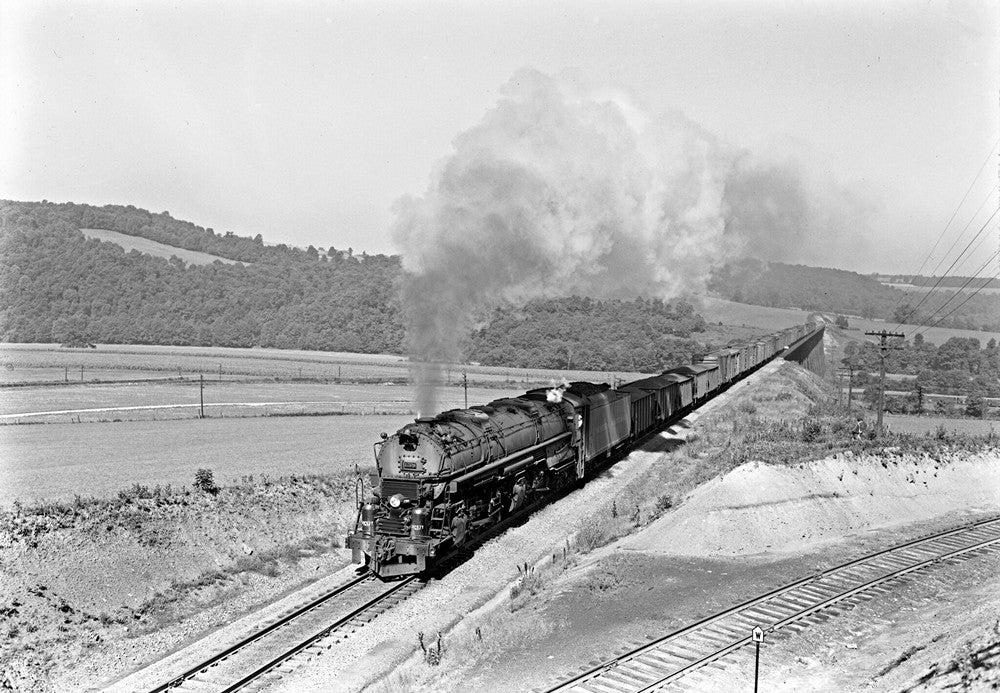 1952 Western Maryland RR #1208 Meyersdale PA 13 x 19 Reproduction Railroad Poster