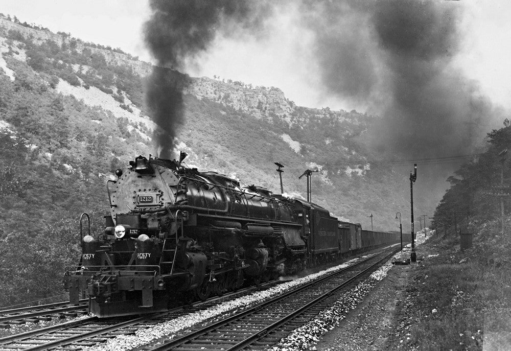 1941 Western Maryland RR #1212 Cumberland MD 13 x 19 Reproduction Railroad Poster