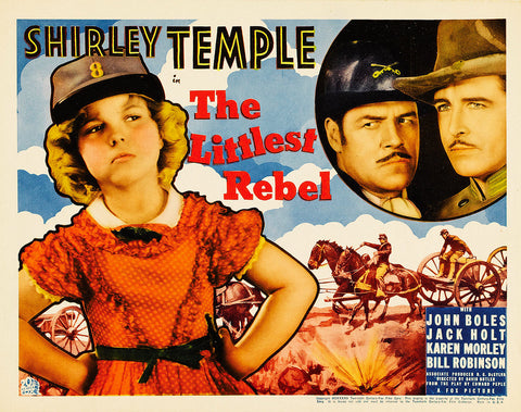 1935 Shirley Temple The Littlest Rebel 13 x 17 Inch Reproduction Movie Lobby Card Poster