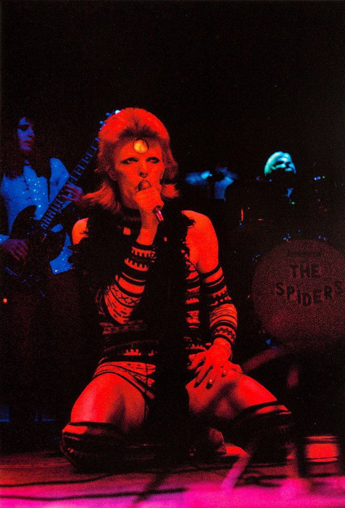 1973 David Bowie & The Spiders From Mars 13 x 17 Inch Reproduction Personality Memorabilia Poster