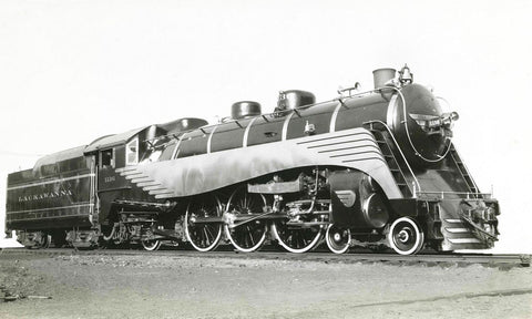 1935 Erie Lackawanna Railroad & Western Locomotive #1136 Delaware 13 x 19 Reproduction Railroad Poster