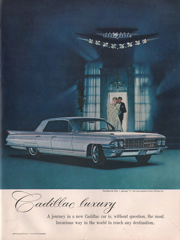 1969 Cadillac Sedan De Villa Luxury Automobile Print Ad