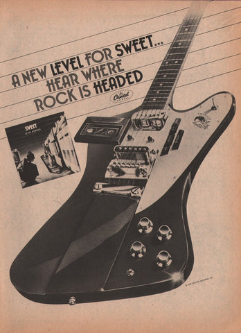 1978 Sweet Level Headed Capitol Records LP Promo Print Ad