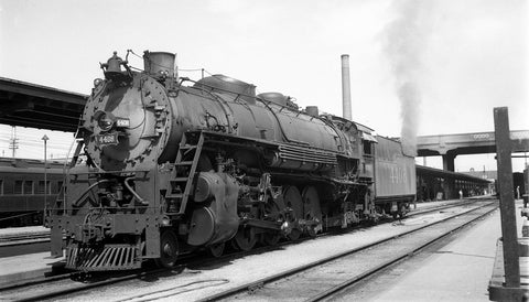 1948 Frisco Locomotive #4408 Springfield MO 13 x 19 Reproduction Railroad Poster
