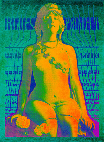 1967 Blues Project 13 x 17 Inch Reproduction Concert Memorabilia Poster