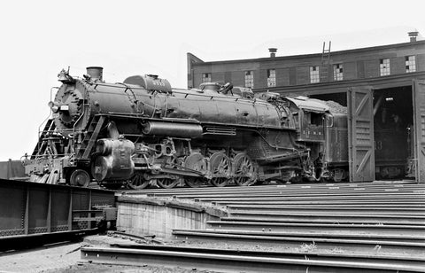 1957 Illinois Central Railroad Locomotive #2713 Louisville KY 13 x 19 Reproduction Railroad Poster