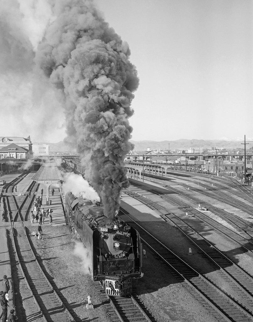 1969 Union Pacific #8444 Denver CO Station 13 x 19 Reproduction Railroad Poster