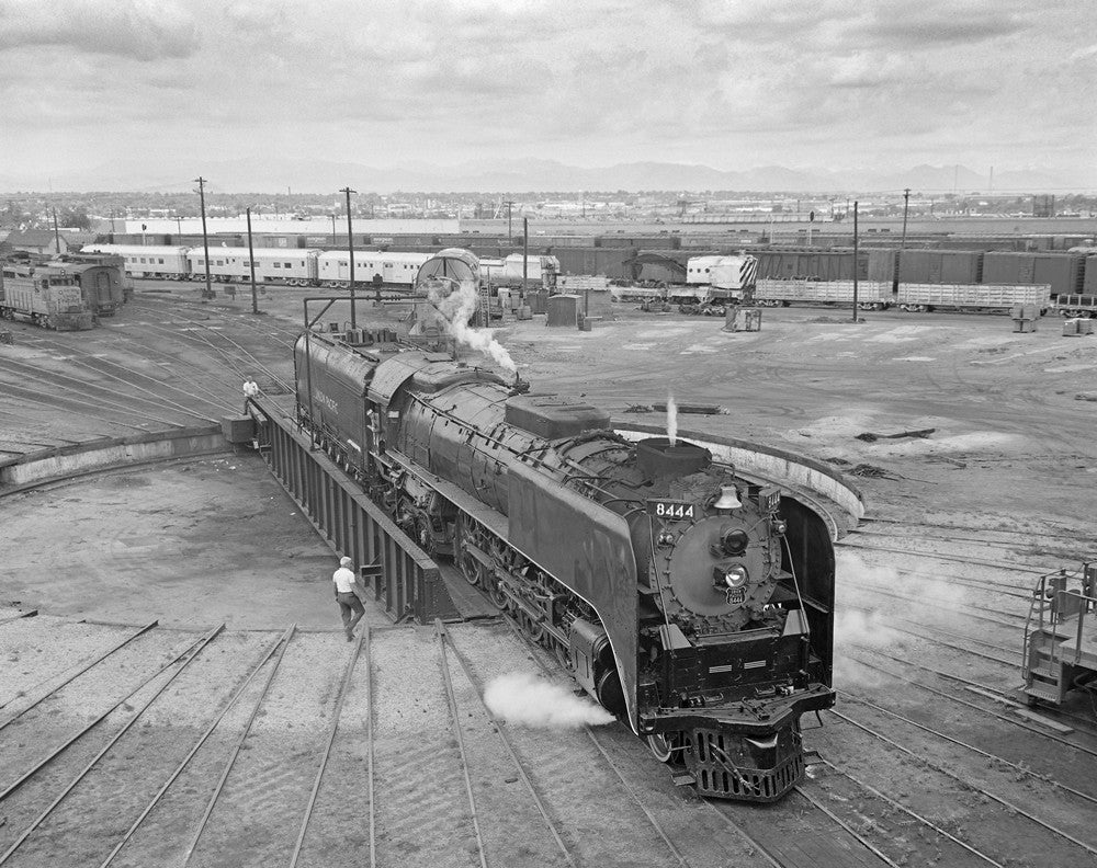 1969 Union Pacific #8444 Denver CO #3 13 x 19 Reproduction Railroad Poster