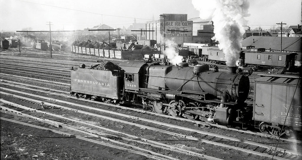 1945 Pennsylvania Railroad Locomotive #6625 13 x 19 Reproduction Railroad Poster