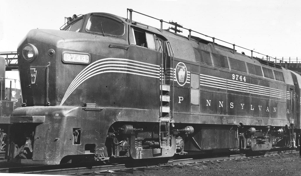 1955 Pennsylvania Railroad Baldwin F16 Locomotive #9704 13 x 19 Reproduction Railroad Poster