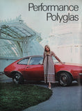1971 Vintage 2-Pg Goodyear GT-60/70 Polyglas High Performance Tire Print Ad