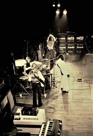 1973 Led Zeppelin Southampton UK Show Photo